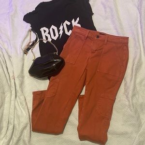 Banana Republic Sloan Mid-Rise Skinny Cargo Chino